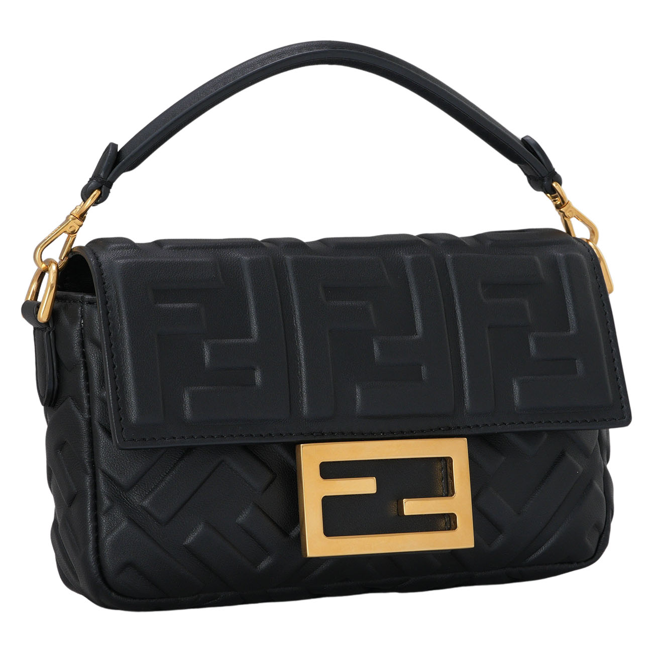 FENDI(USED)펜디 8BS017 바게트 미니 체인 숄더백