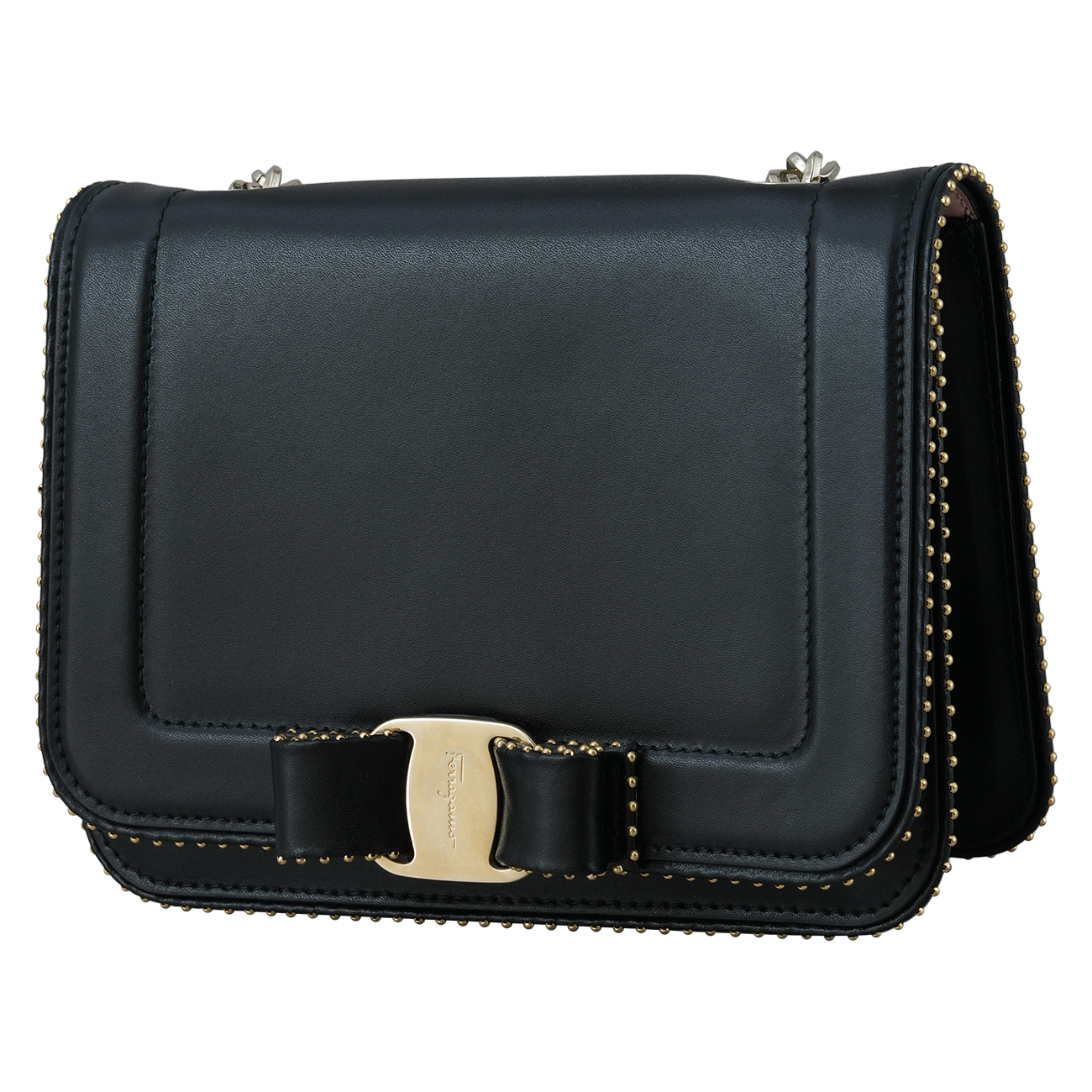 FERRAGAMO(USED)페레가모 체인 플랩백