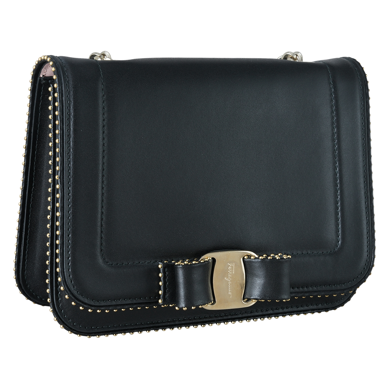 FERRAGAMO(USED)페레가모 체인 플랩백