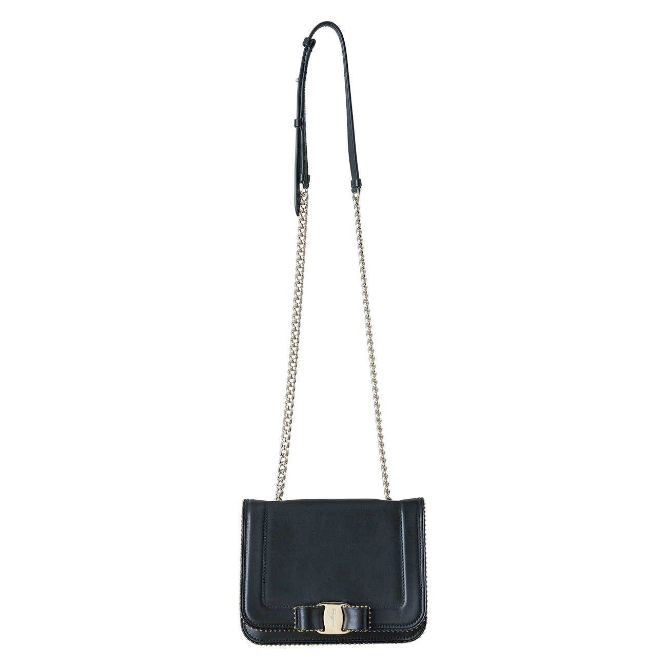 FERRAGAMO(USED)페레가모 체인 플랩백