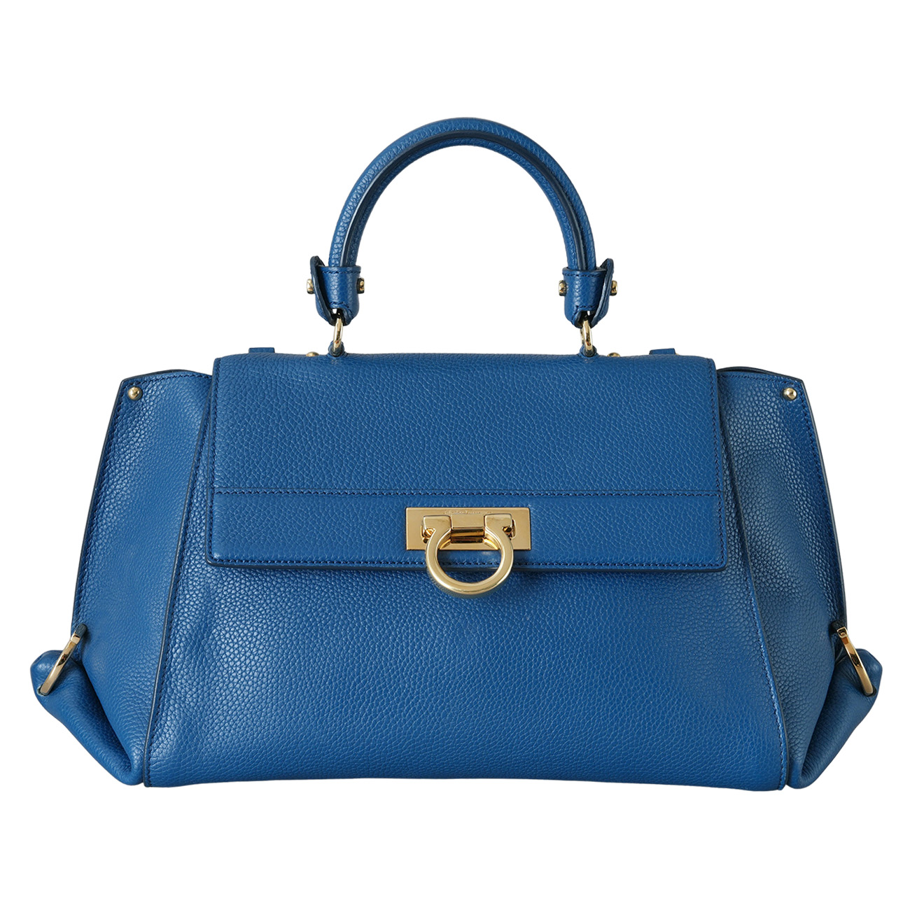 FERRAGAMO(USED)페레가모 간치니 탑핸들 토트겸 숄더백
