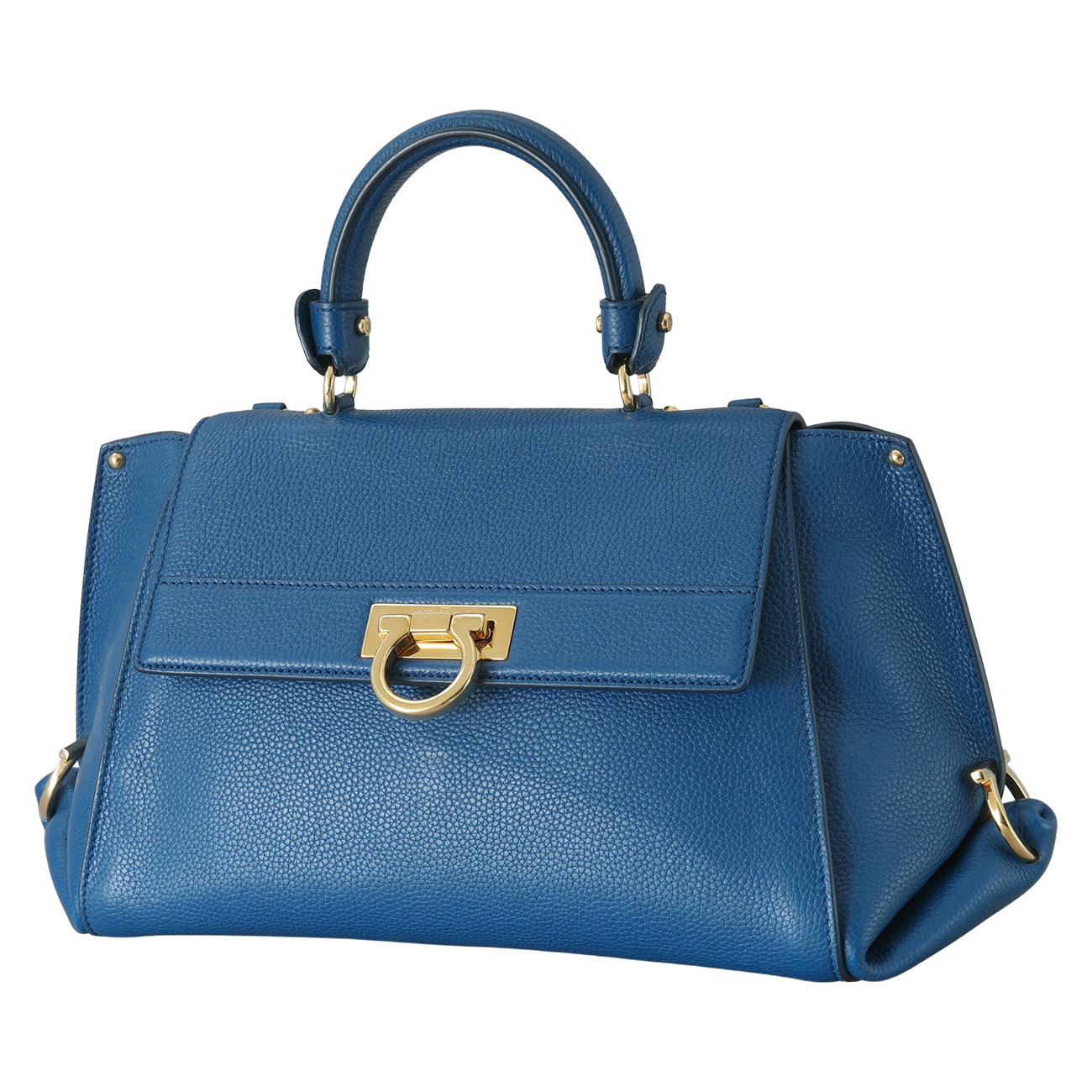 FERRAGAMO(USED)페레가모 간치니 탑핸들 토트겸 숄더백
