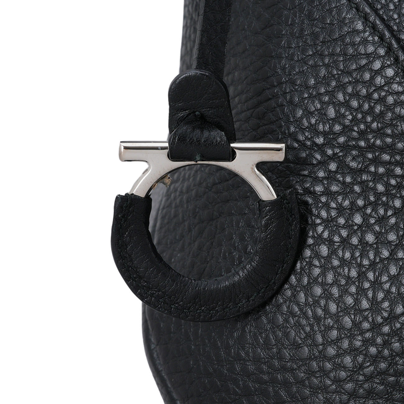 FERRAGAMO(USED)페레가모 21B936 간치니 토트백 블랙