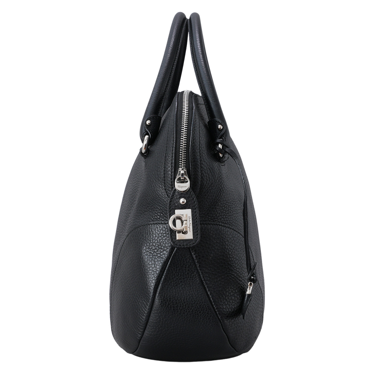 FERRAGAMO(USED)페레가모 21B936 간치니 토트백 블랙