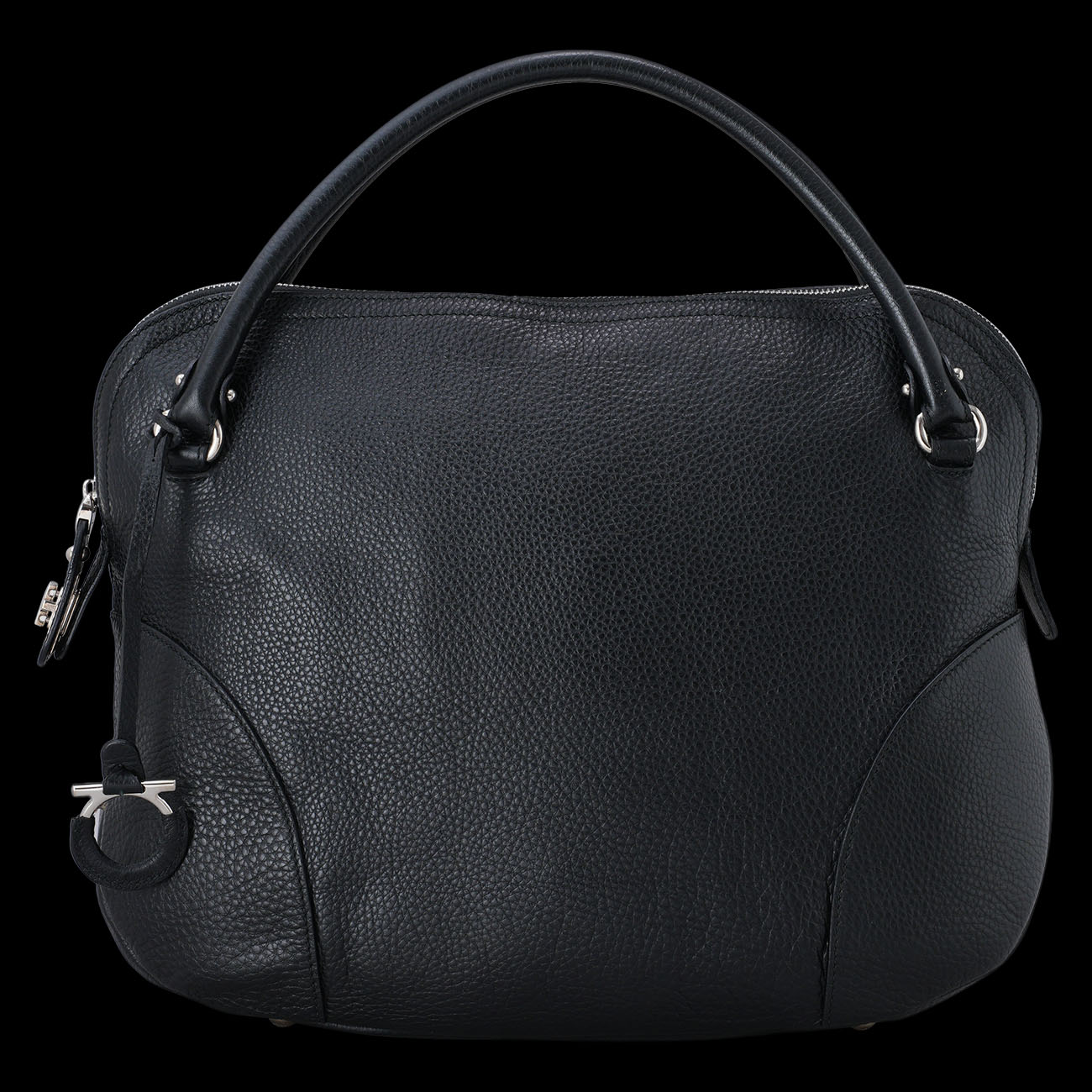 FERRAGAMO(USED)페레가모 21B936 간치니 토트백 블랙