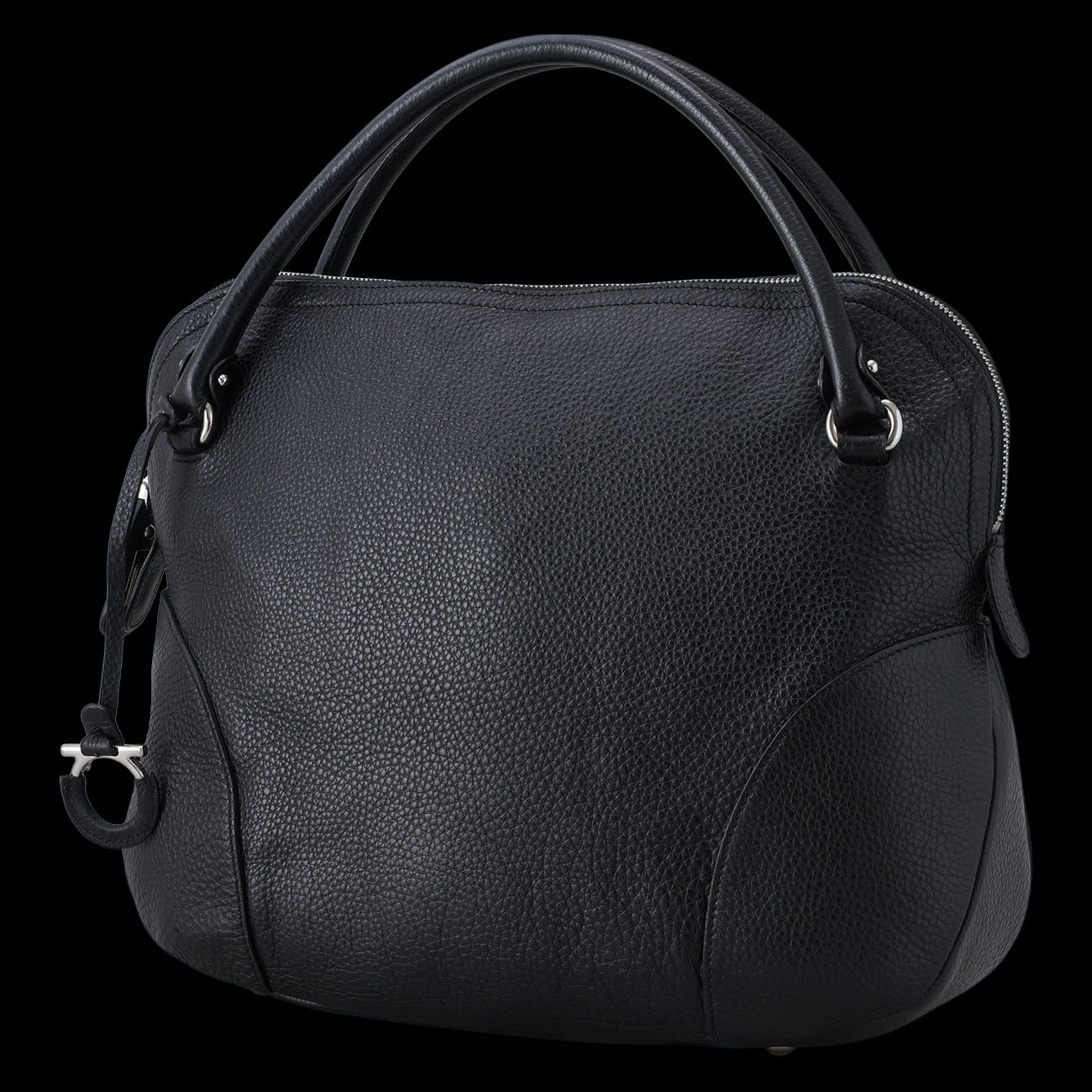FERRAGAMO(USED)페레가모 21B936 간치니 토트백 블랙