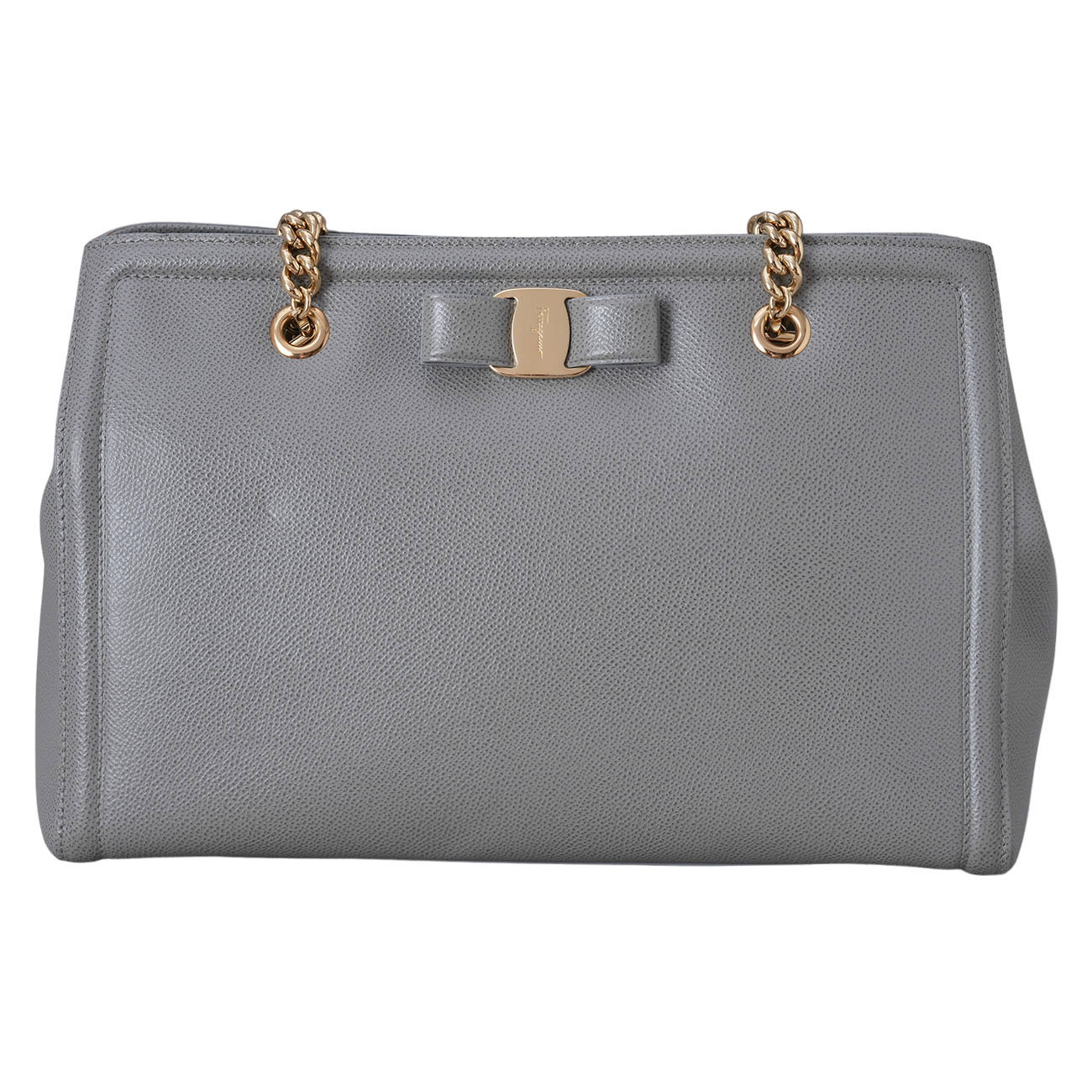 FERRAGAMO(USED)페레가모 바라리본 체인백