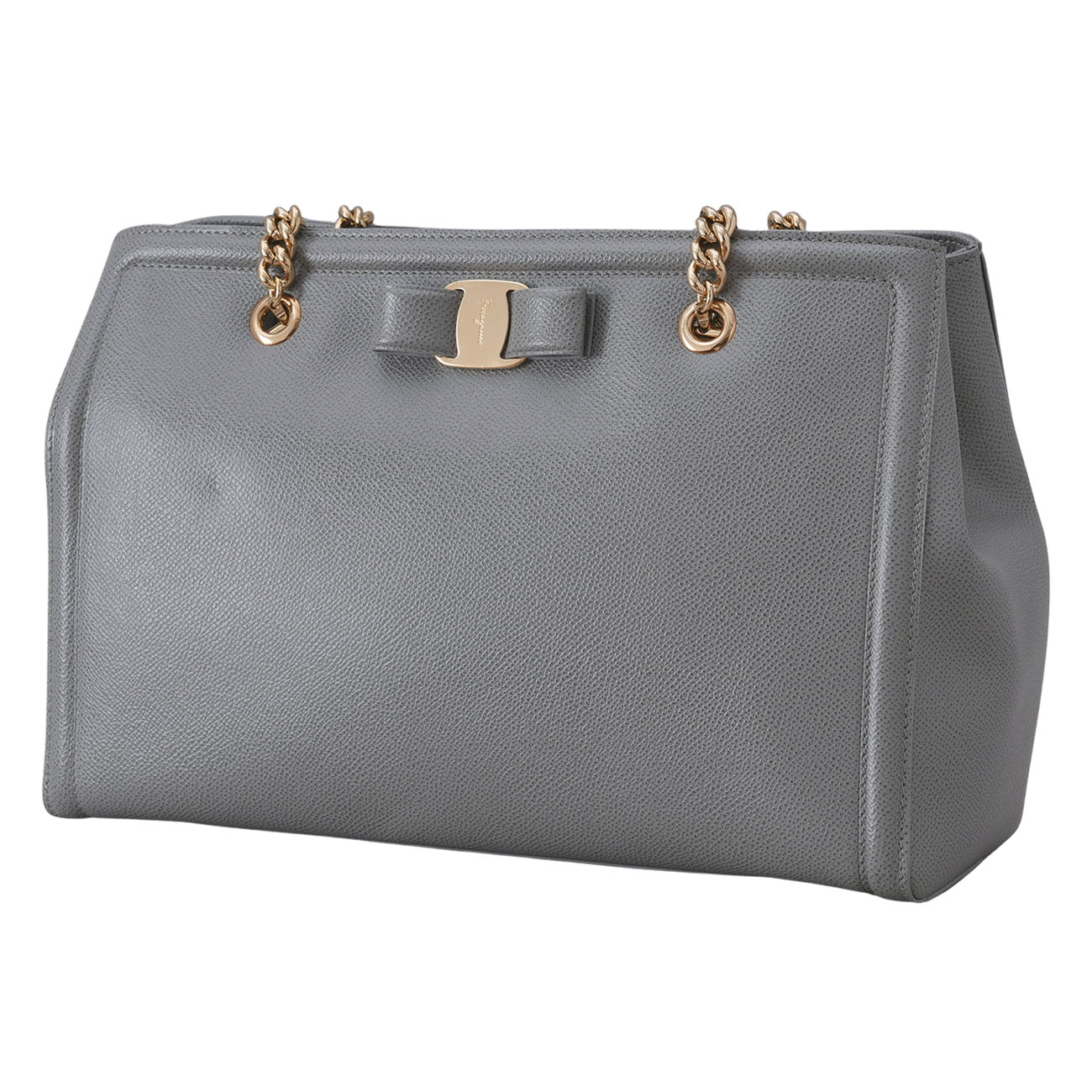 FERRAGAMO(USED)페레가모 바라리본 체인백