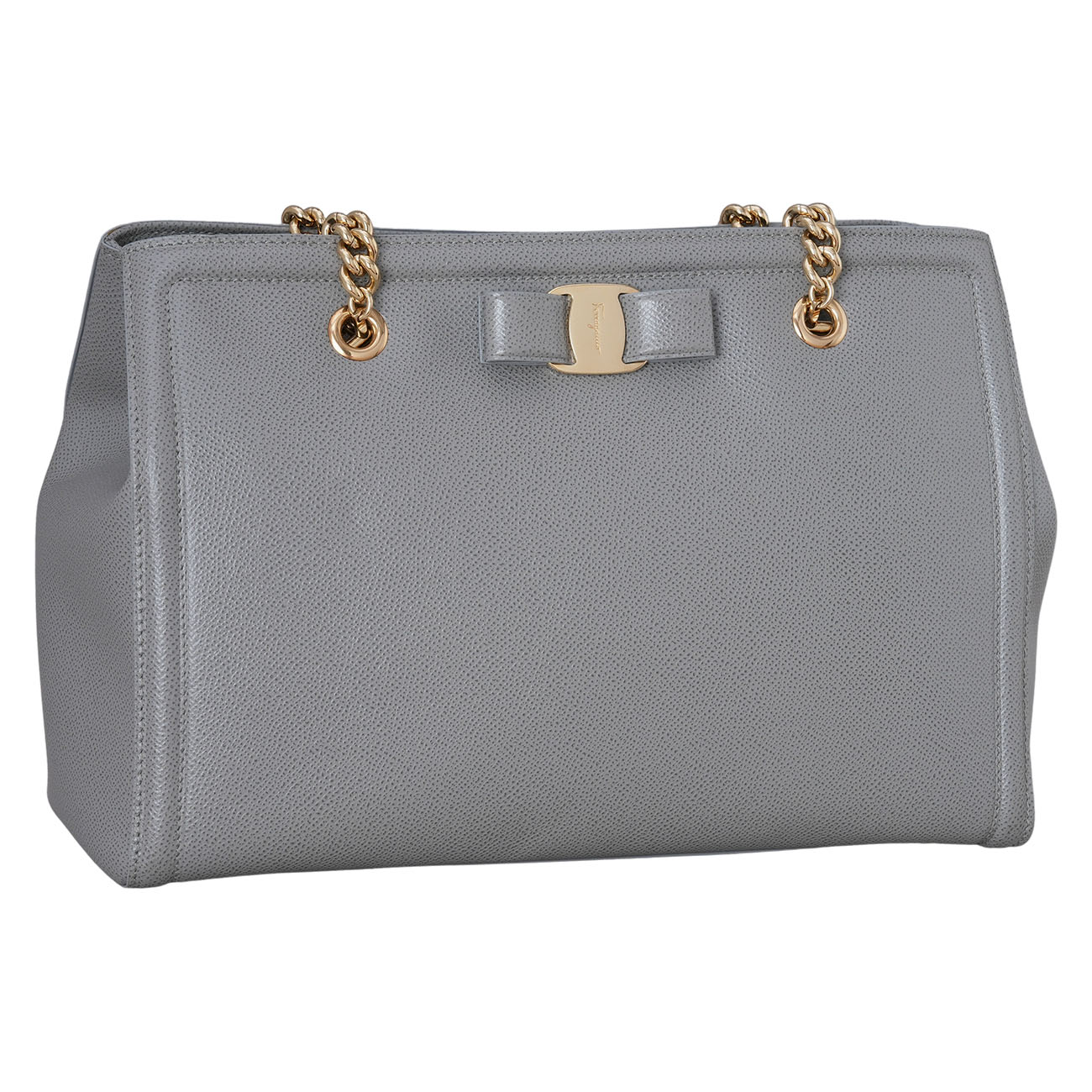 FERRAGAMO(USED)페레가모 바라리본 체인백