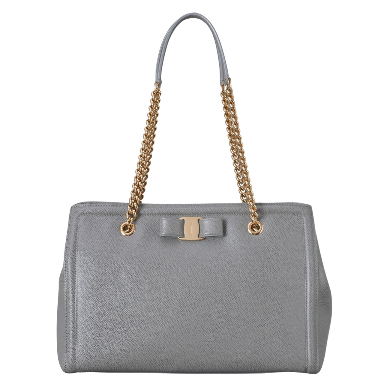 FERRAGAMO(USED)페레가모 바라리본 체인백