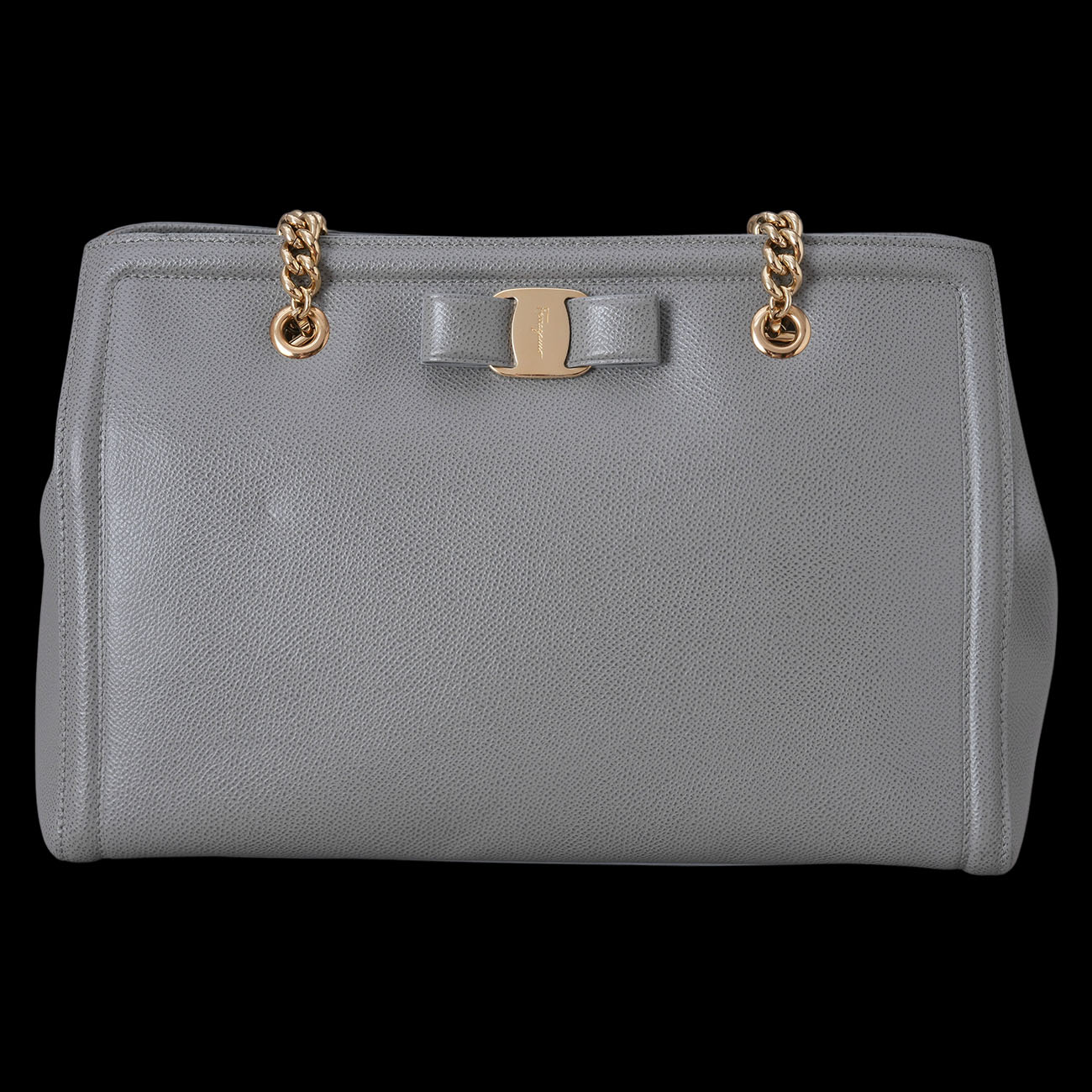 FERRAGAMO(USED)페레가모 바라리본 체인백