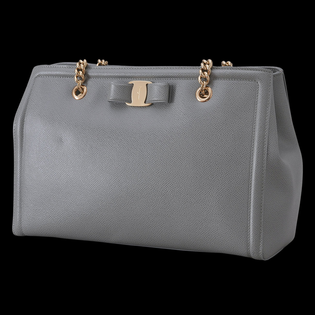 FERRAGAMO(USED)페레가모 바라리본 체인백
