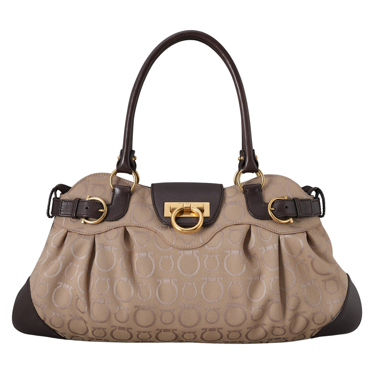 FERRAGAMO(USED)페레가모 간치니 숄더백