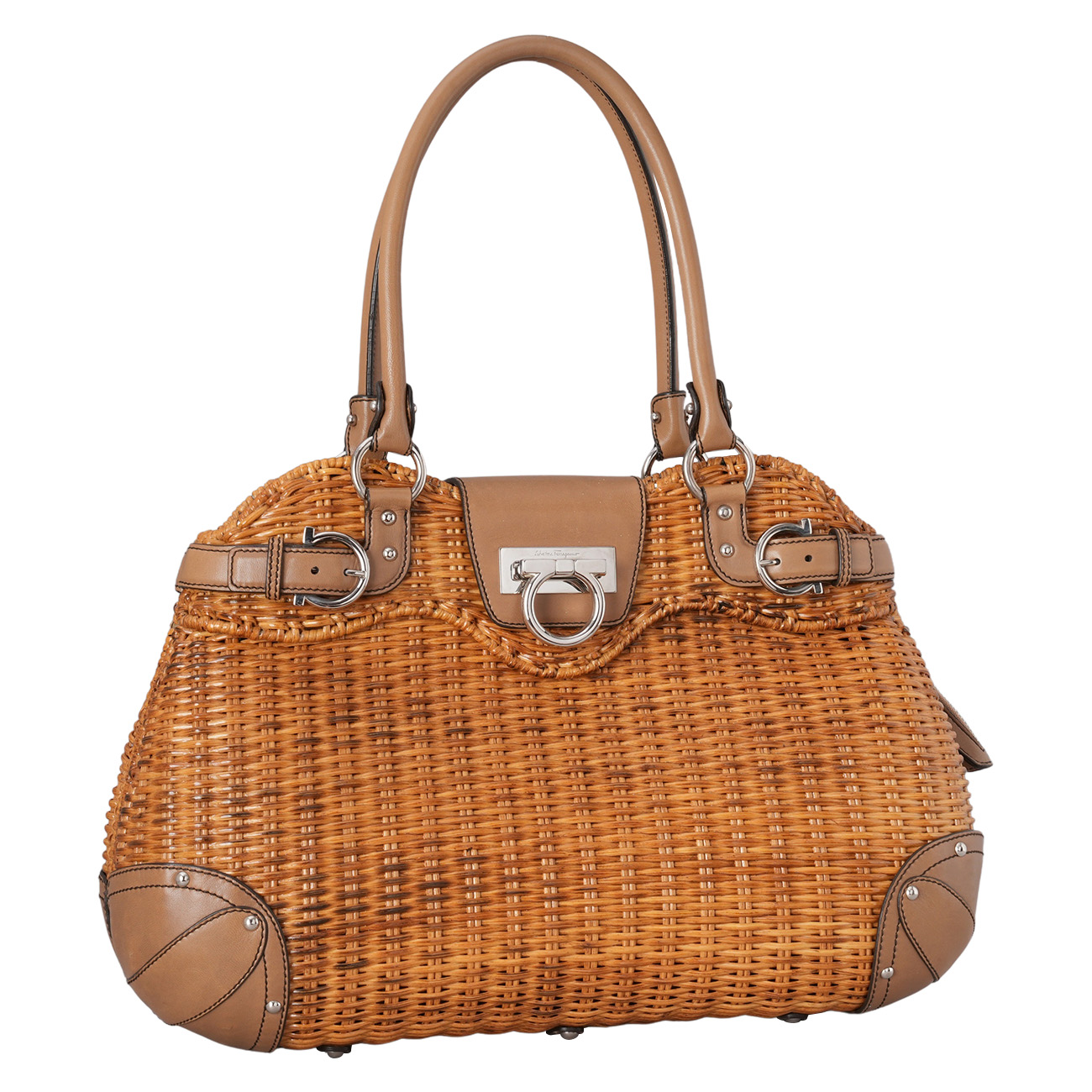 FERRAGAMO(USED)페레가모 토트백