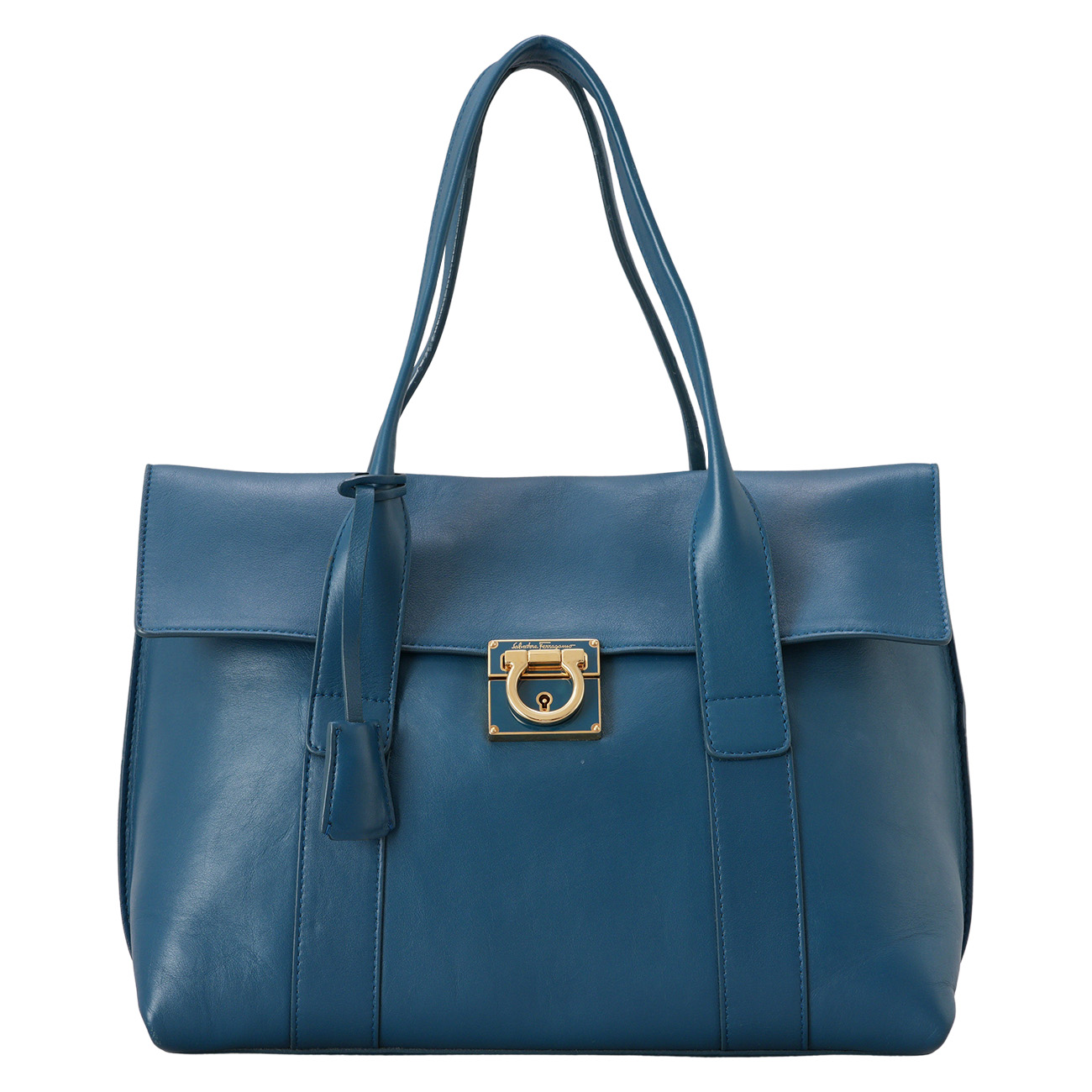 FERRAGAMO(USED)페레가모 간치니 수키 토트백