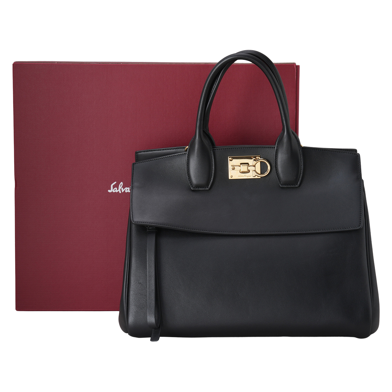 SALVATORE FERRAGAMO(USED)페레가모 간치니 토트백