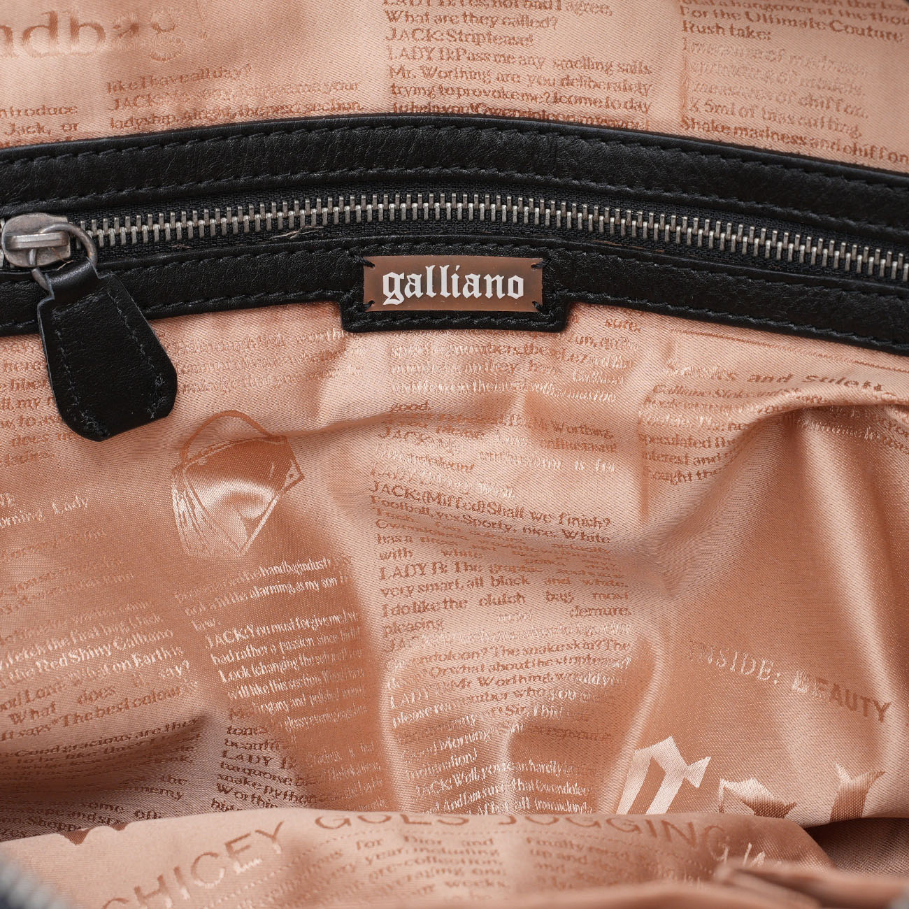 GALLIANO(USED)갈리아노 토트백