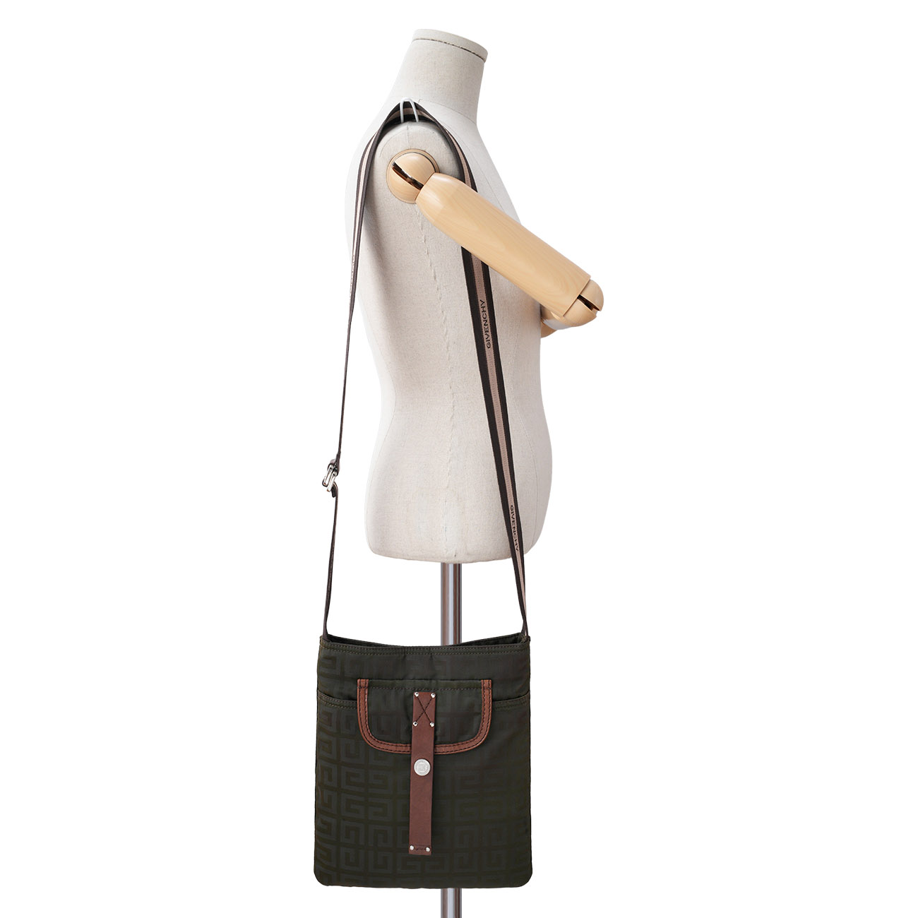 GIVENCHY(USED)지방시 로고 크로스백