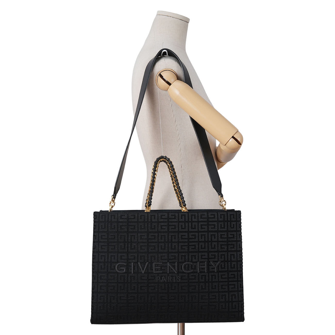 GIVENCHY(USED)지방시 패브릭 G 토트백