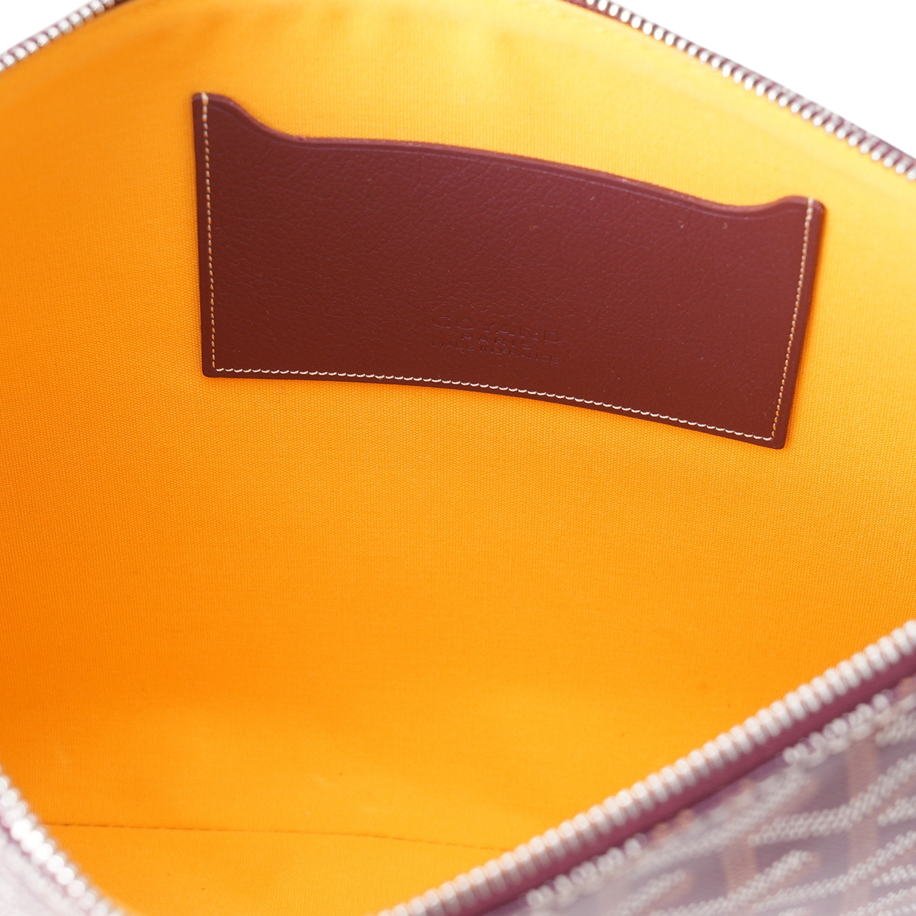 GOYARD(USED)고야드 세나 클러치 MM & 세서미 키링