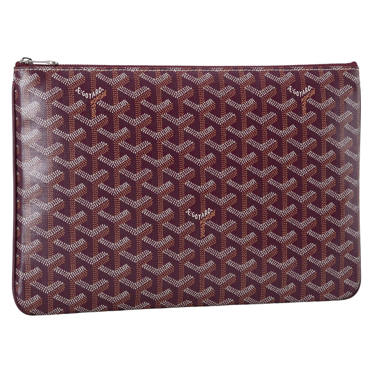 GOYARD(USED)고야드 세나 클러치 MM & 세서미 키링