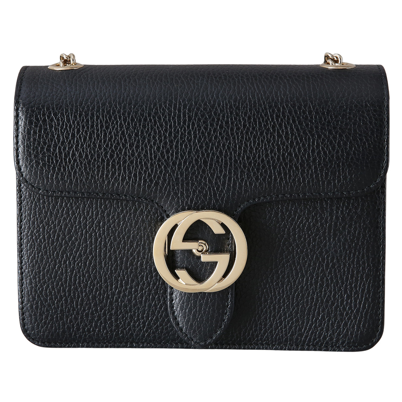 GUCCI(USED)구찌 510304 인터로킹 체인 숄더백