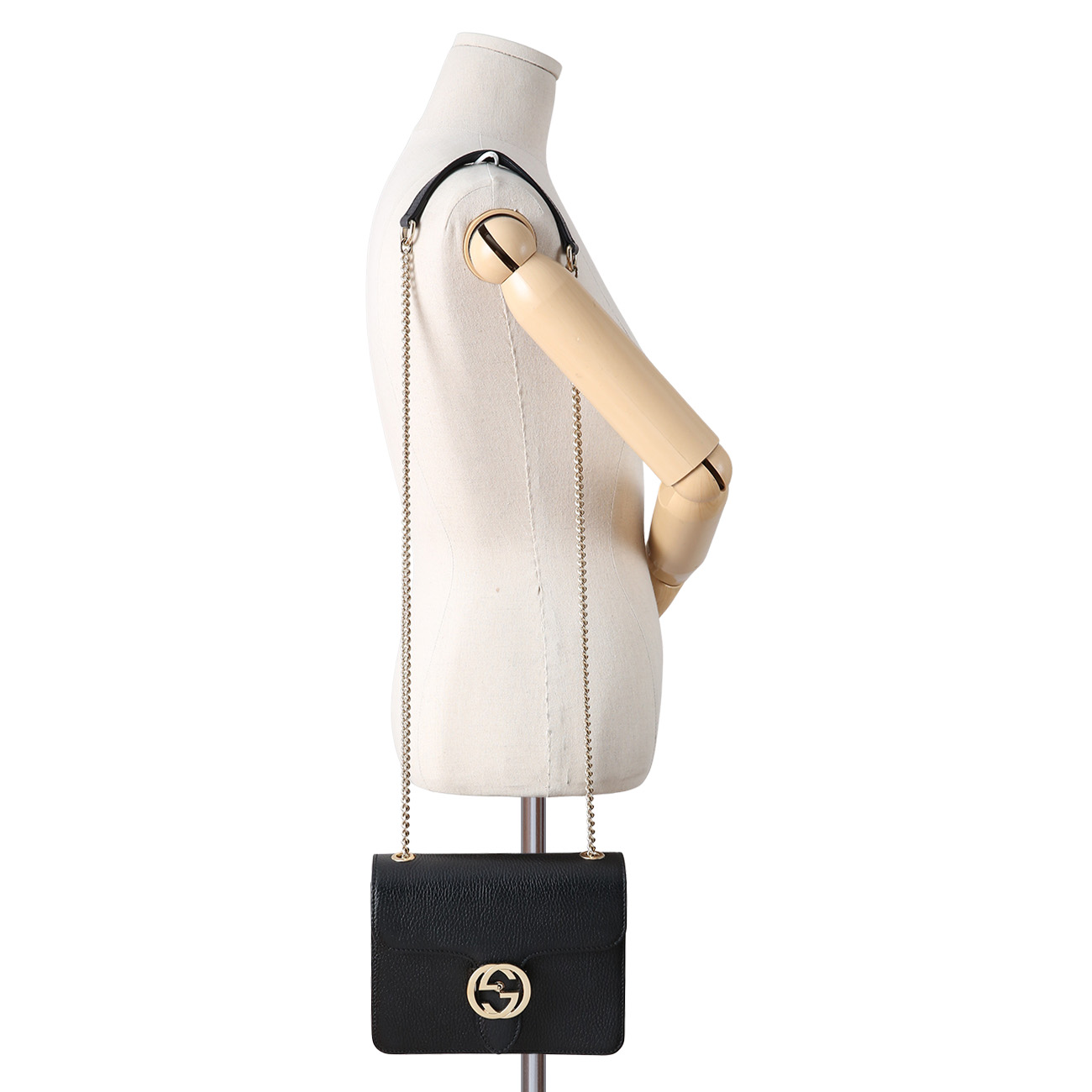 GUCCI(USED)구찌 510304 인터로킹 체인 숄더백
