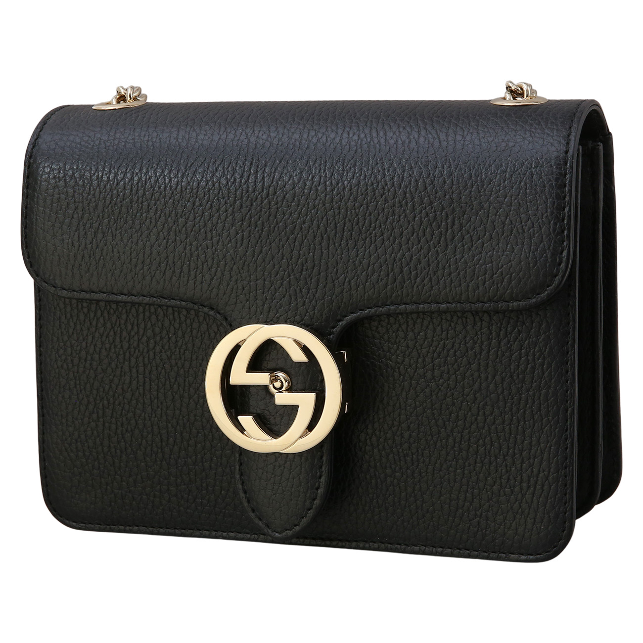 GUCCI(USED)구찌 510304 인터로킹 체인 숄더백