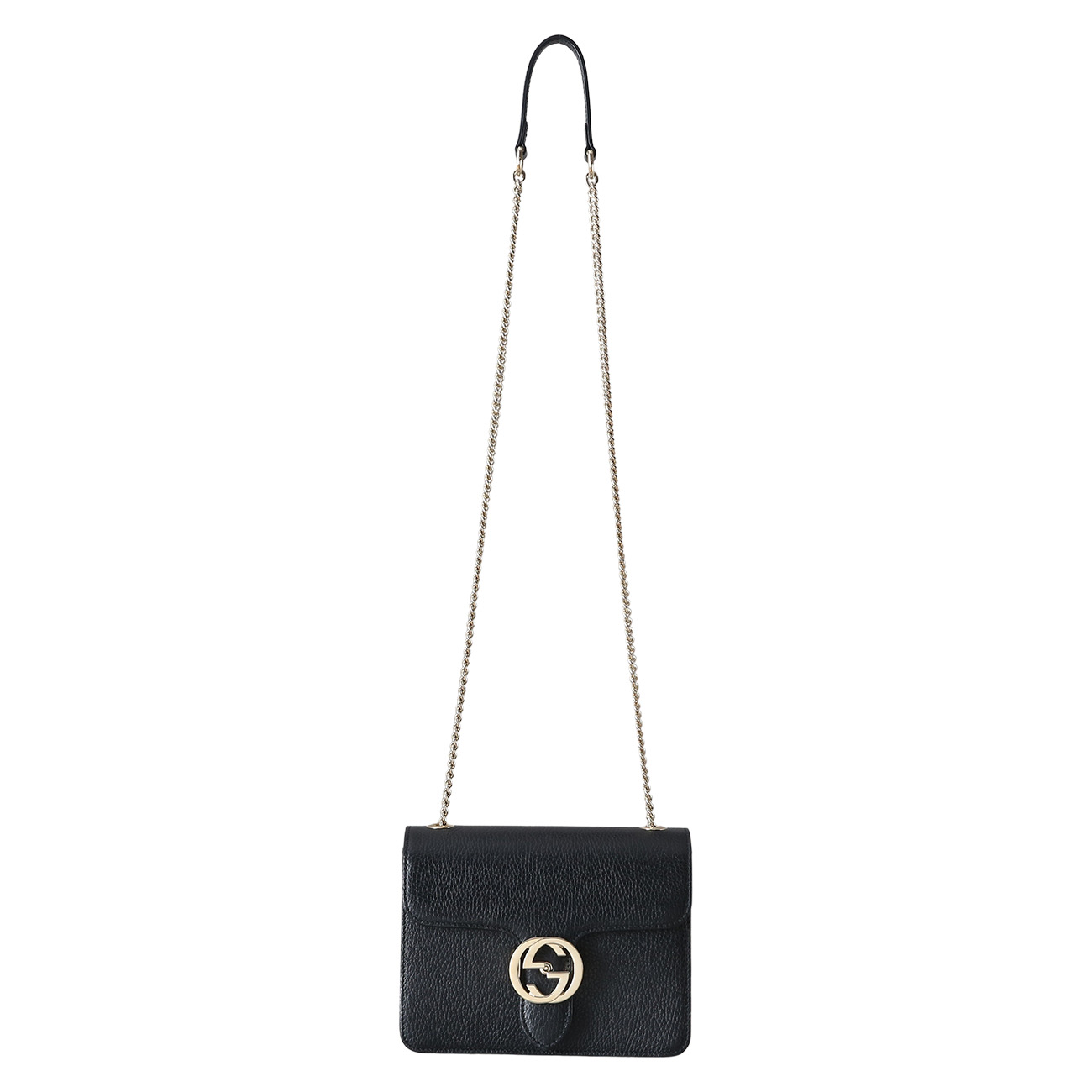 GUCCI(USED)구찌 510304 인터로킹 체인 숄더백