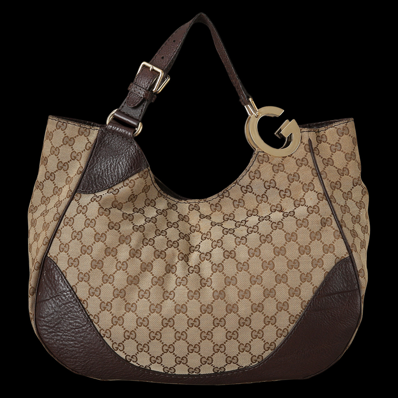GUCCI(USED)구찌 203504 자가드 G숄더백