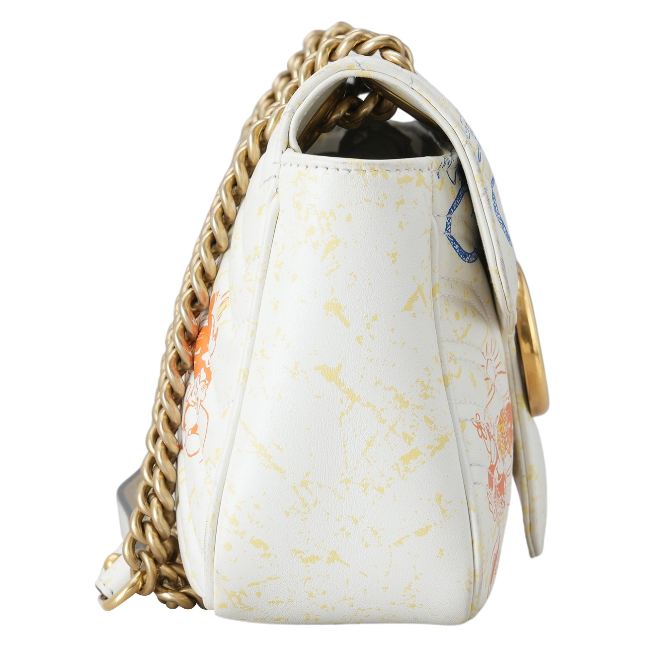 GUCCI(USED)구찌 미키마우스 GG마몽 체인 숄더백