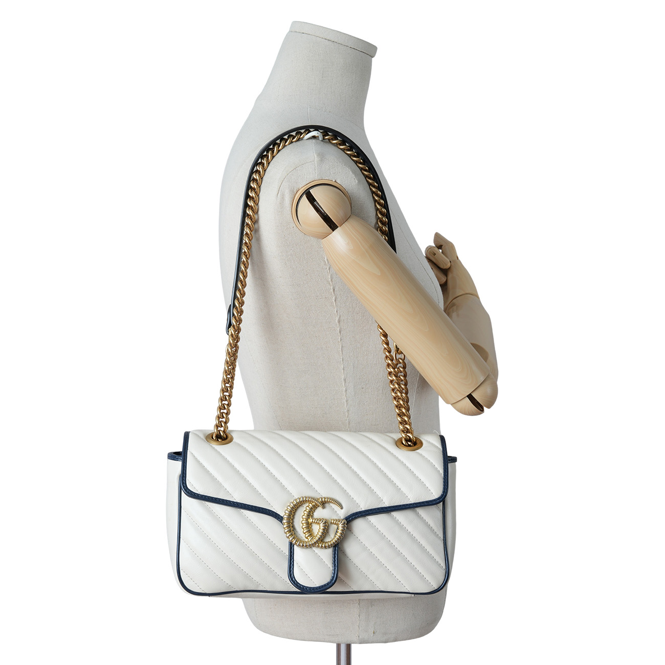 GUCCI(USED)구찌 443497 GG마몽 체인 숄더백