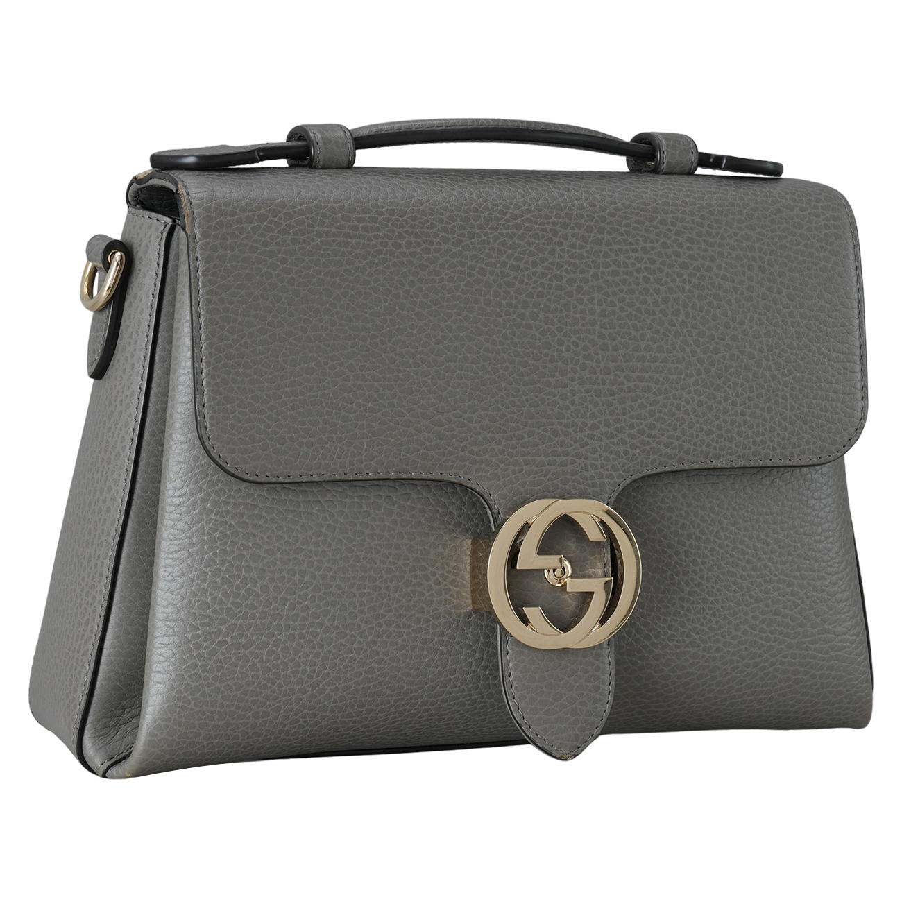 GUCCI(USED)구찌 510302 인터로킹 탑 핸들 체인백
