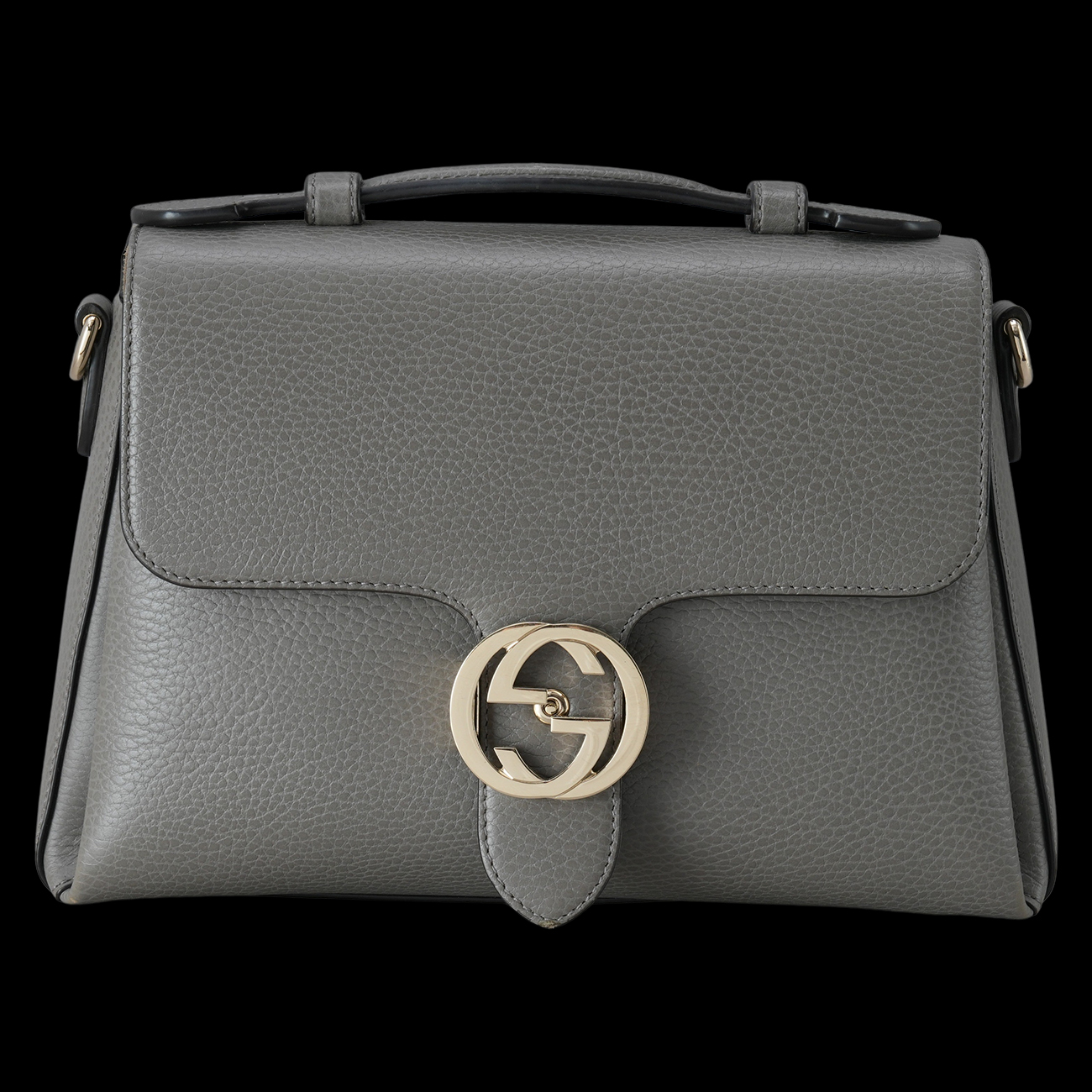 GUCCI(USED)구찌 510302 인터로킹 탑 핸들 체인백