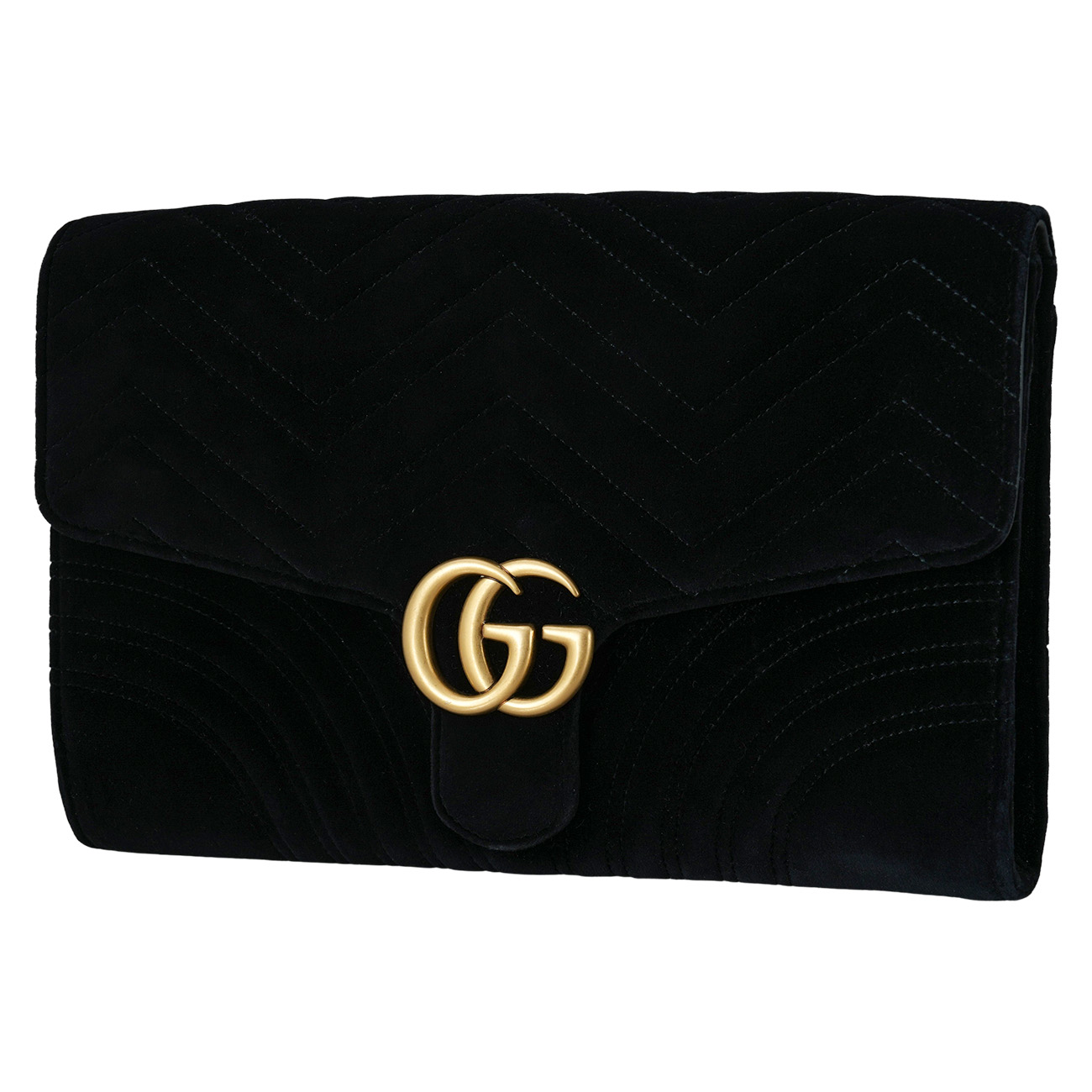 GUCCI(USED)구찌 498079 GG마몽 마틀라세 플랩 클러치