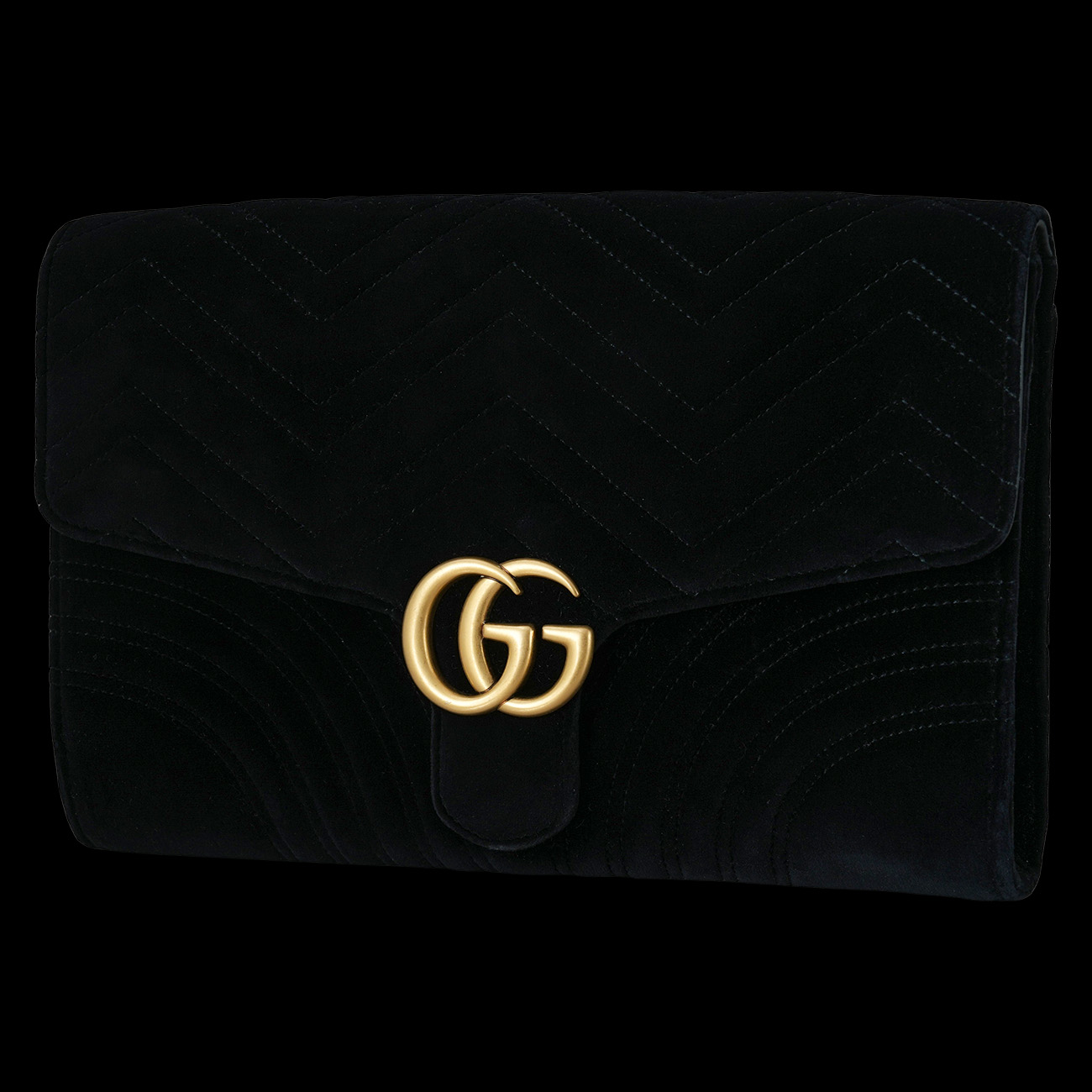 GUCCI(USED)구찌 498079 GG마몽 마틀라세 플랩 클러치