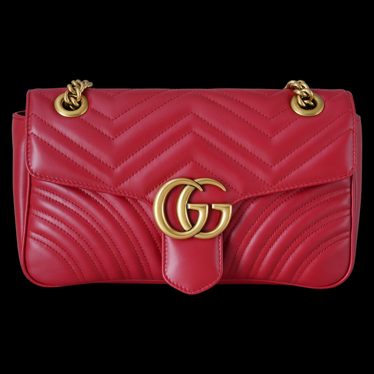 GUCCI(USED)구찌 443497 GG마몽 체인 숄더백
