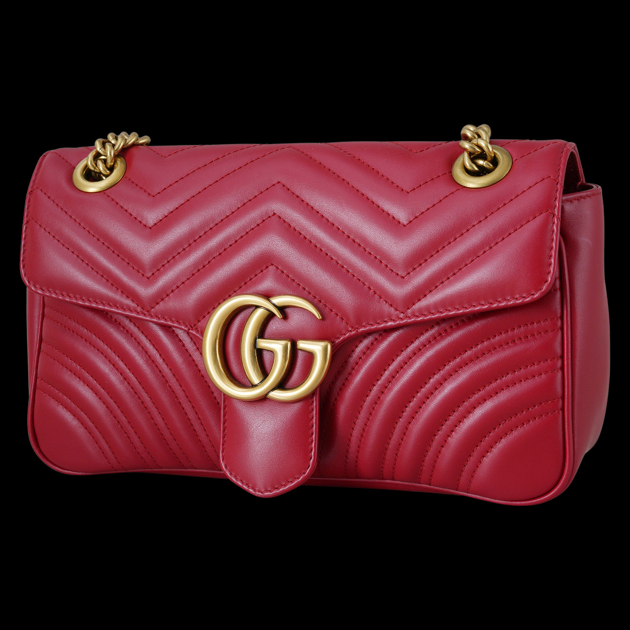 GUCCI(USED)구찌 443497 GG마몽 체인 숄더백