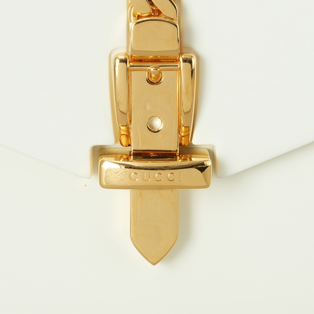 GUCCI(USED)구찌 589482 실비 플렉시글라스 미니 탑핸들백