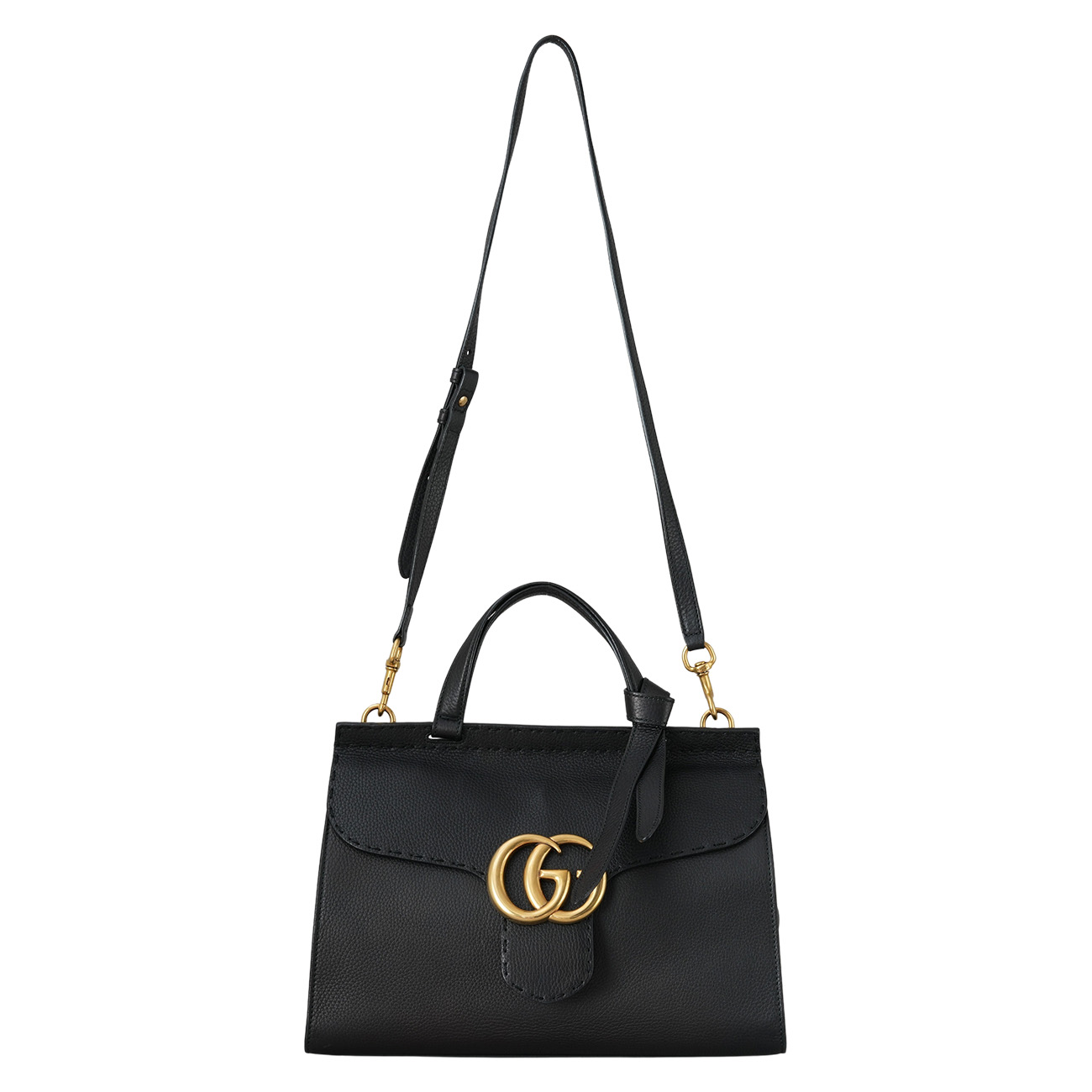 GUCCI(USED)구찌 421890 GG마몽 탑 핸들겸 숄더백