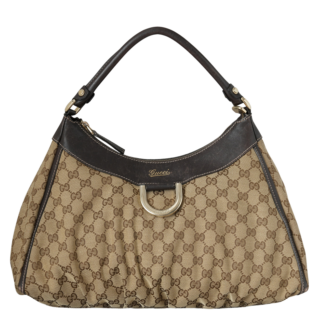 GUCCI(USED)구찌 189833 GG자가드 D링 숄더백