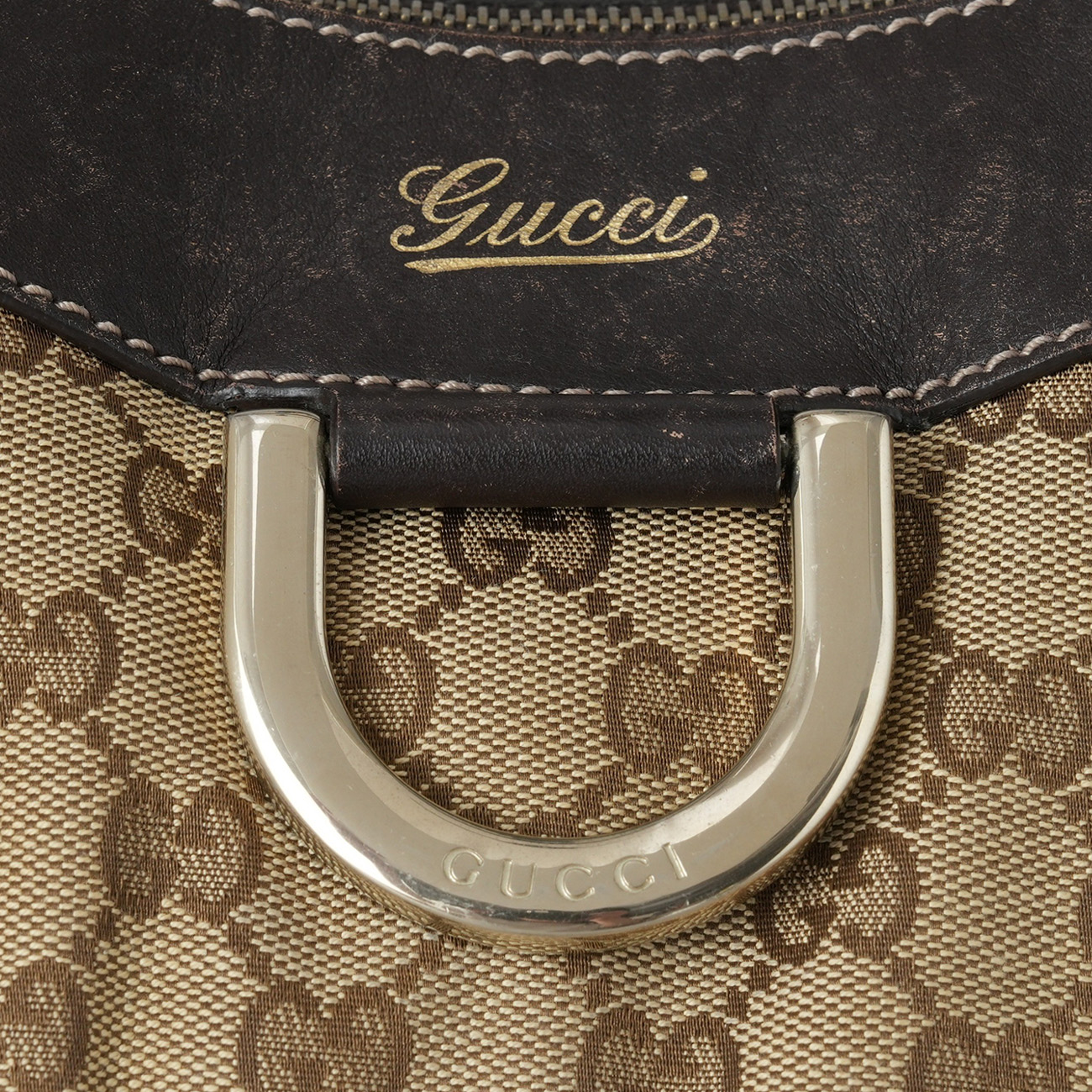 GUCCI(USED)구찌 189833 GG자가드 D링 숄더백