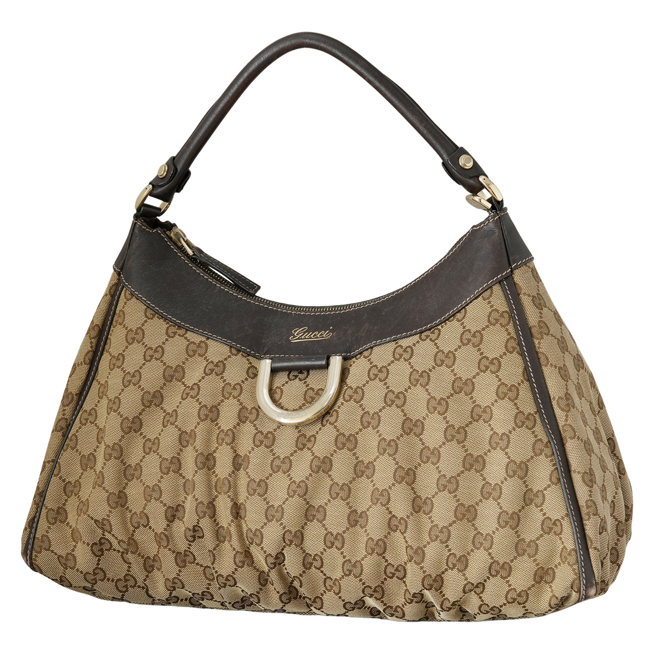 GUCCI(USED)구찌 189833 GG자가드 D링 숄더백