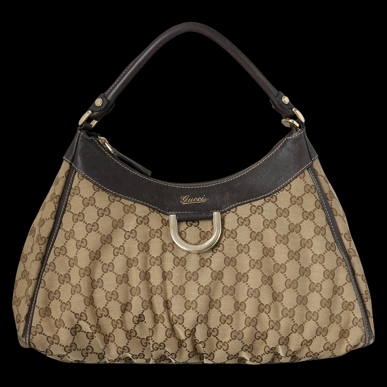 GUCCI(USED)구찌 189833 GG자가드 D링 숄더백
