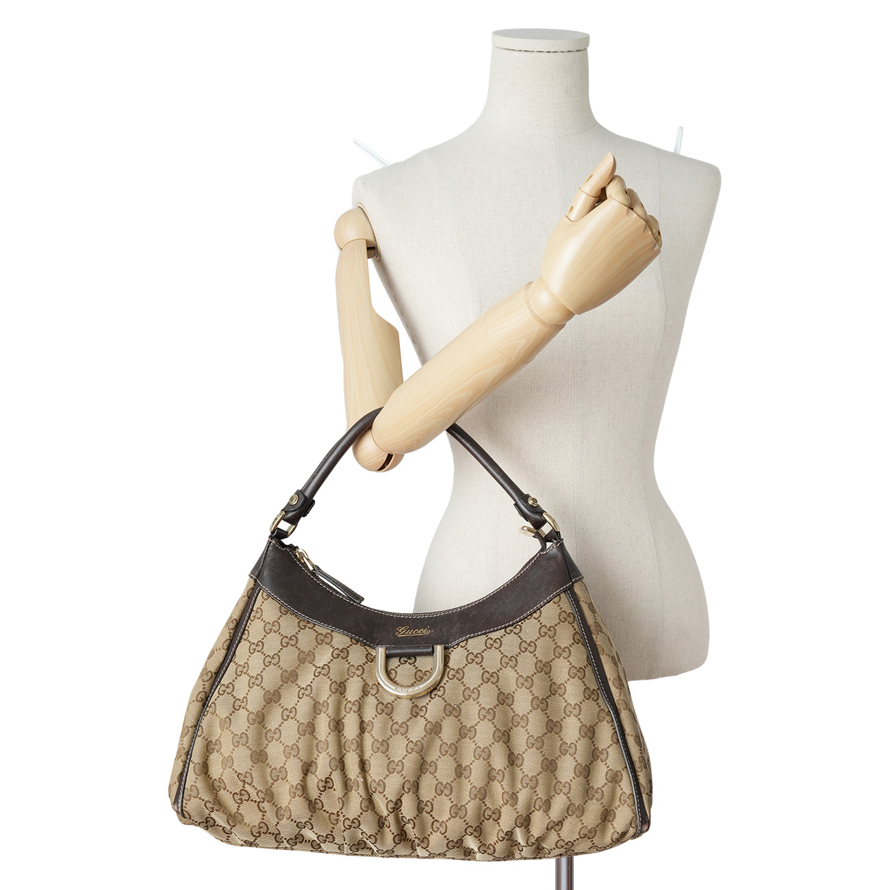 GUCCI(USED)구찌 189833 GG자가드 D링 숄더백