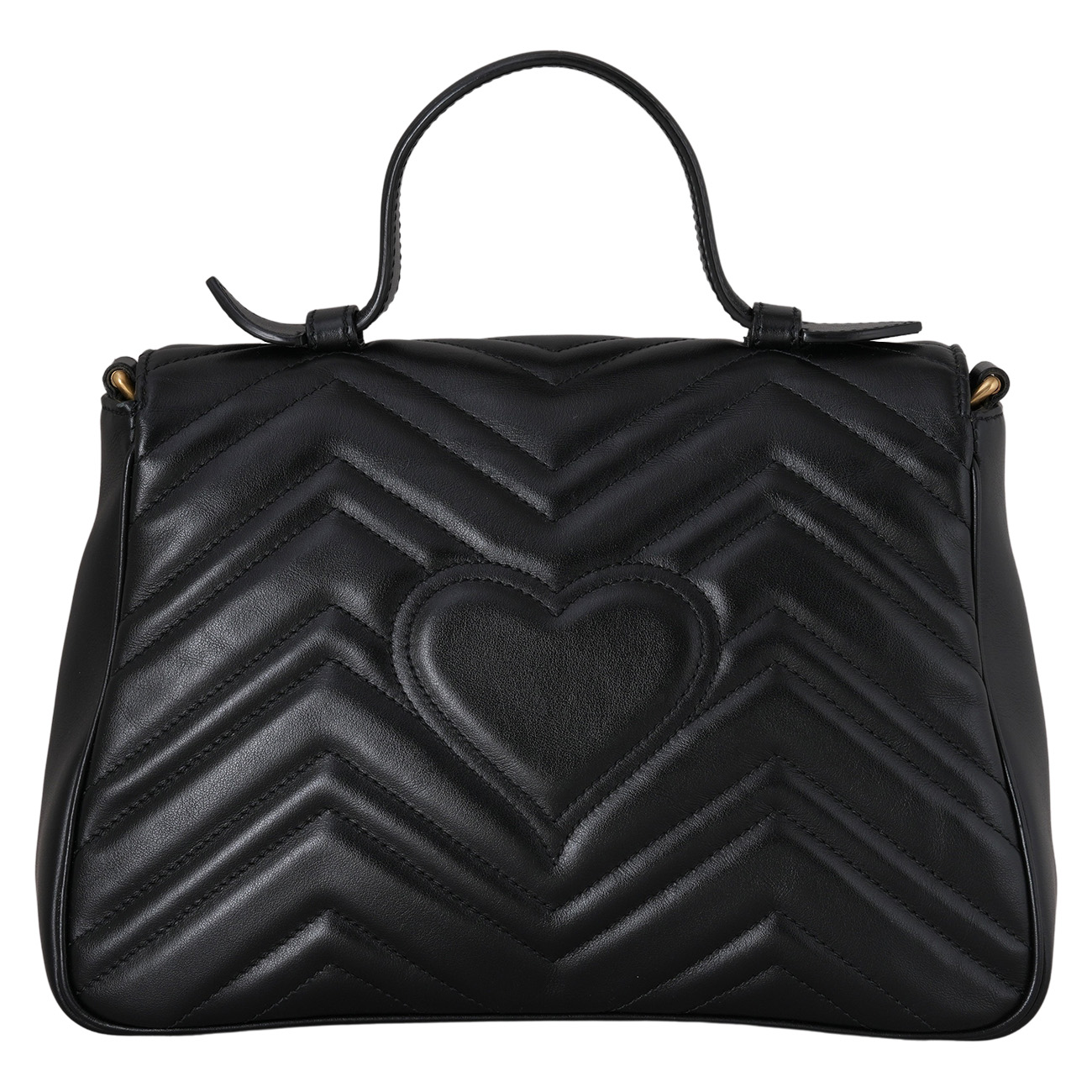 GUCCI(USED)구찌 498110 GG마몽 마틀라세 탑 핸들백
