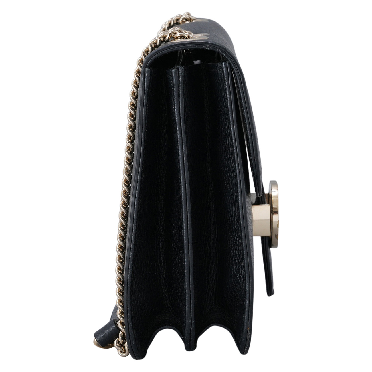 GUCCI(USED)구찌 510303 인터로킹 GG 체인 숄더백