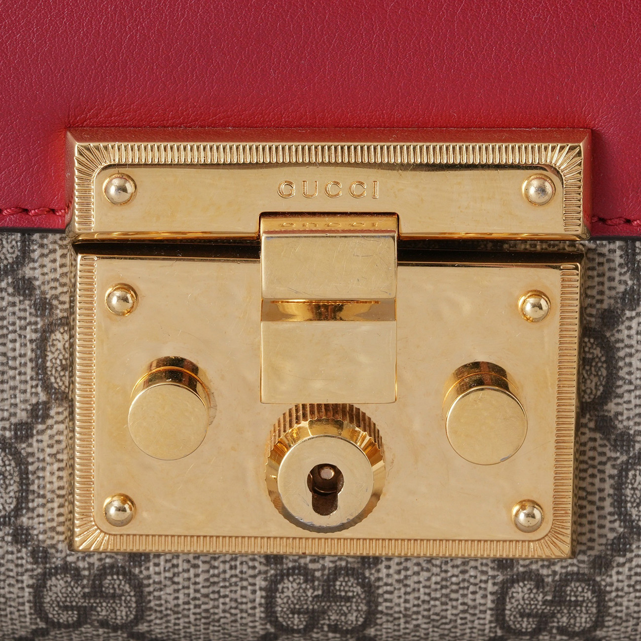 GUCCI(USED)구찌 409487 패들락 스몰 체인 숄더백