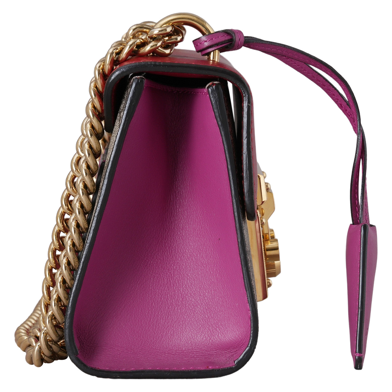 GUCCI(USED)구찌 409487 패들락 스몰 체인 숄더백