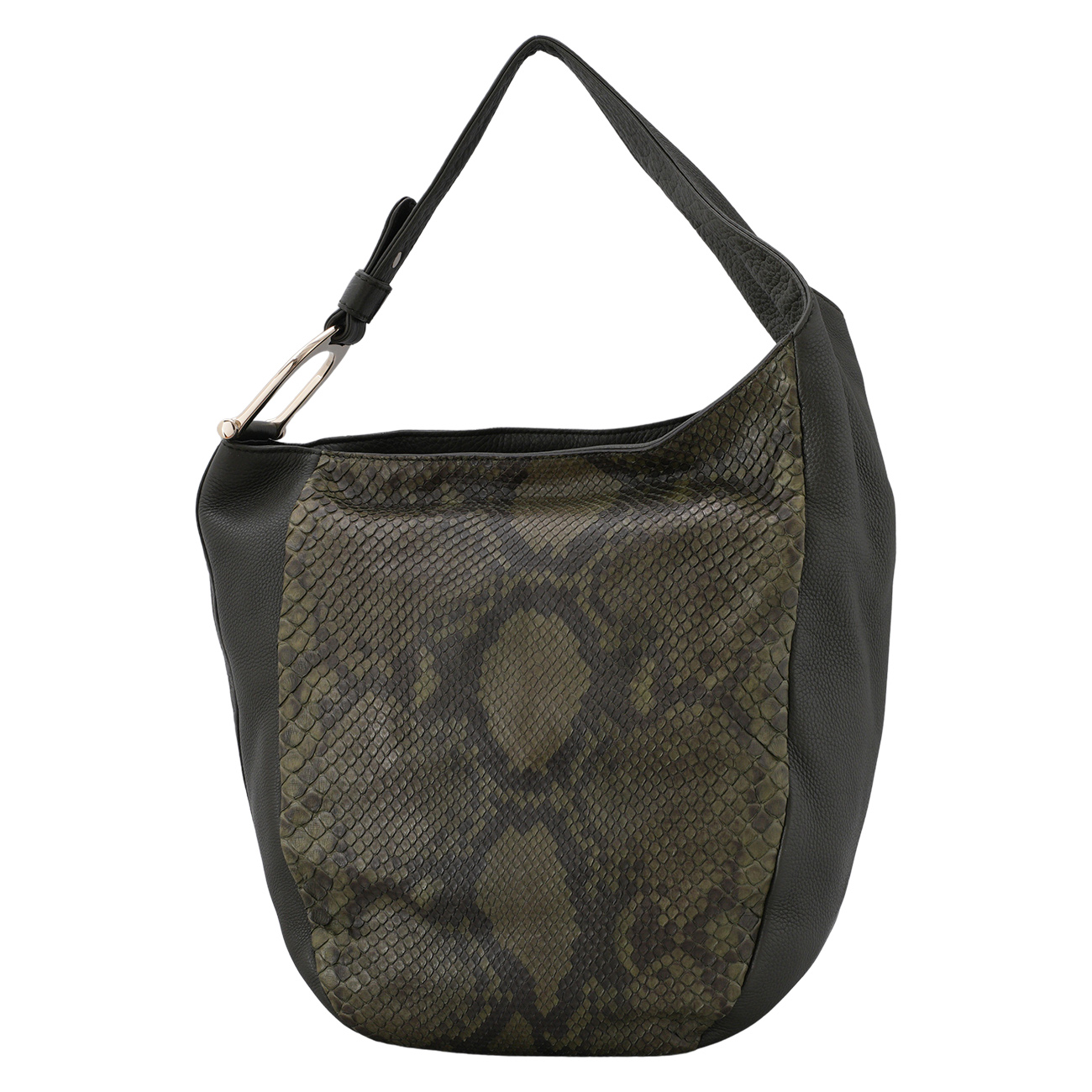 GUCCI(USED)구찌 257050 파이톤 레더 숄더백